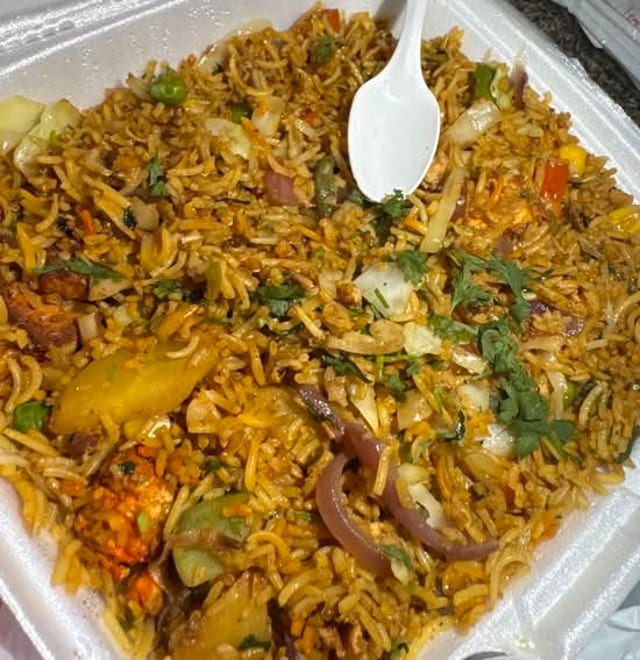 Vegetable Fried Rice.